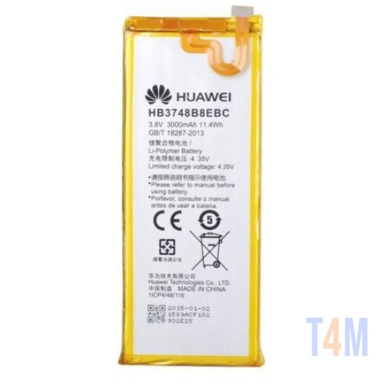 BATERIA HUAWEI ASCEND G7 HB3748B8EBC